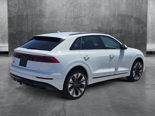 new 2025 Audi Q8 car, priced at $81,640