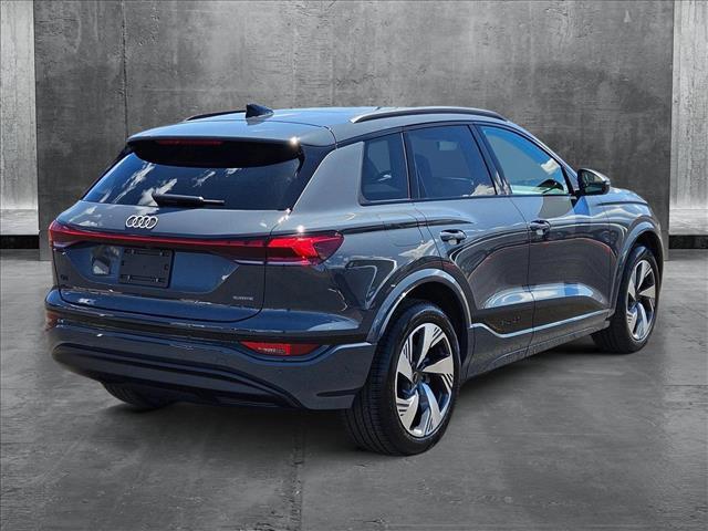 new 2025 Audi Q6 e-tron car, priced at $74,815