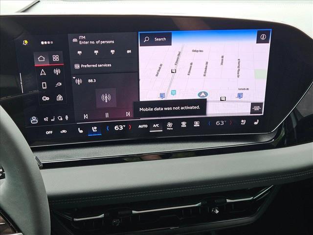 new 2025 Audi Q6 e-tron car, priced at $74,815