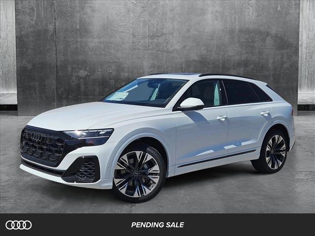 new 2025 Audi Q8 car, priced at $80,240