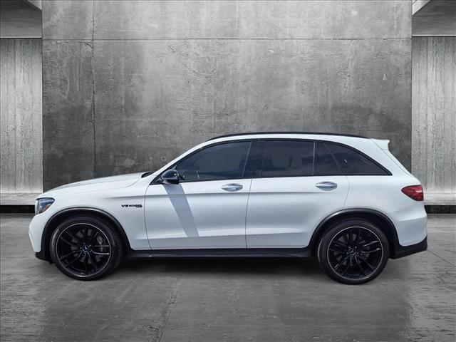 used 2019 Mercedes-Benz AMG GLC 63 car, priced at $45,506