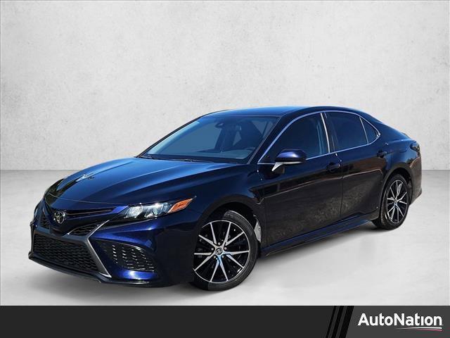 used 2021 Toyota Camry car, priced at $19,197