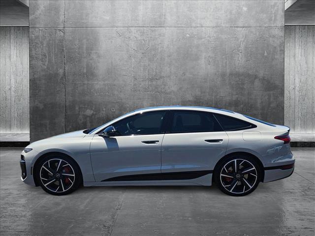 new 2025 Audi S6 e-tron car, priced at $86,485