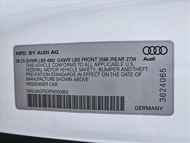 new 2024 Audi A5 car, priced at $58,490