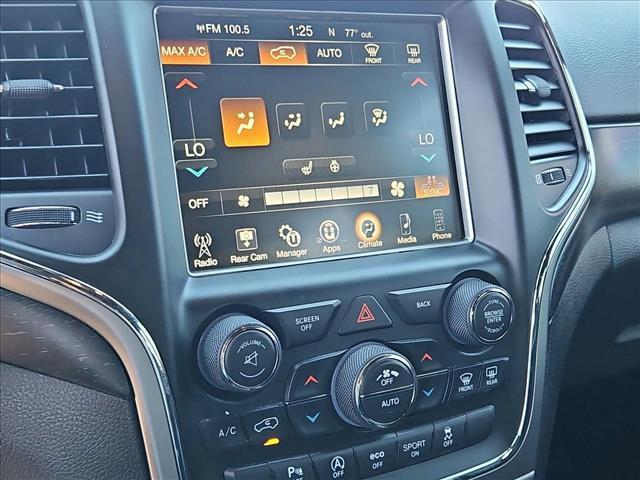 used 2017 Jeep Grand Cherokee car, priced at $16,500