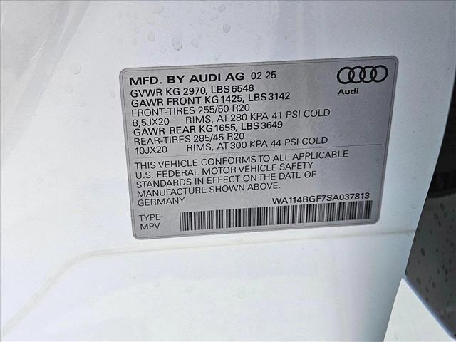 new 2025 Audi Q6 e-tron car, priced at $73,000