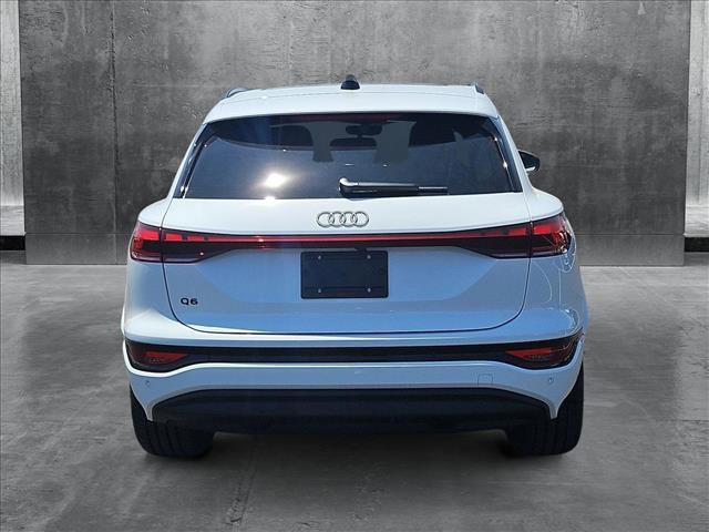 new 2025 Audi Q6 e-tron car, priced at $72,110