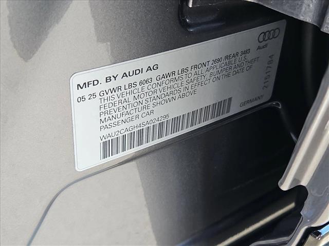 new 2025 Audi A6 e-tron car, priced at $71,985
