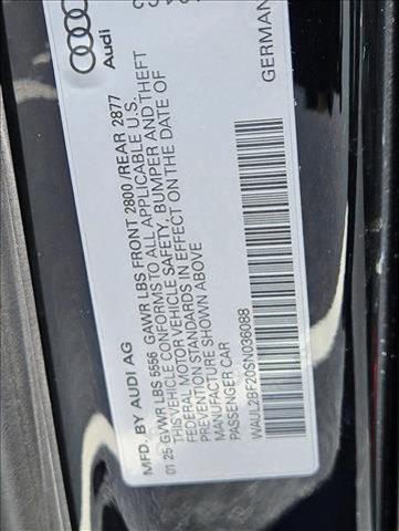 new 2025 Audi A6 car, priced at $68,835