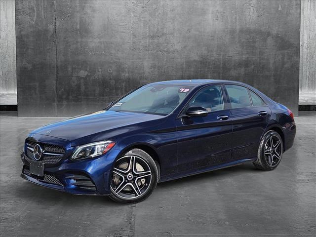 used 2019 Mercedes-Benz C-Class car, priced at $24,960