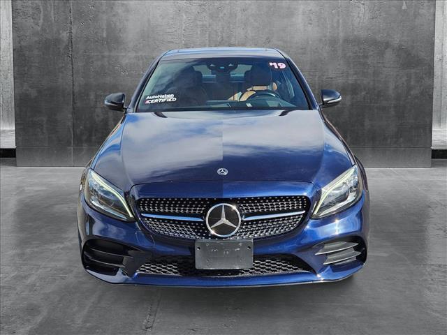 used 2019 Mercedes-Benz C-Class car, priced at $24,960