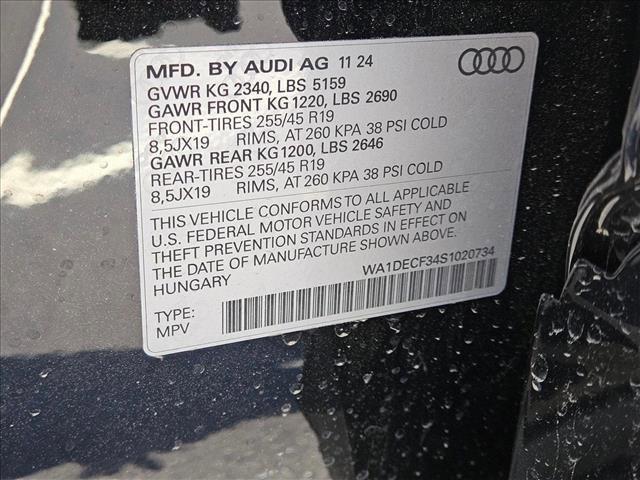 new 2025 Audi Q3 car, priced at $45,785