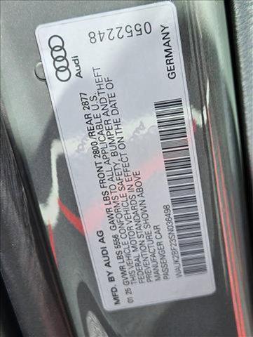 new 2025 Audi A6 car, priced at $66,440