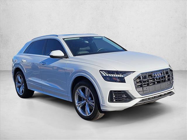 used 2023 Audi Q8 car, priced at $49,999