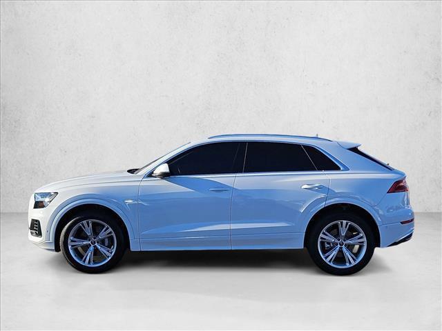 used 2023 Audi Q8 car, priced at $49,999