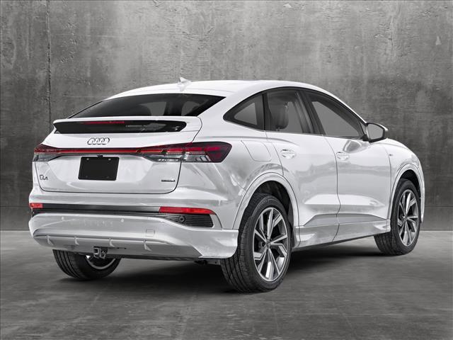 new 2025 Audi Q4 e-tron Sportback car, priced at $59,565
