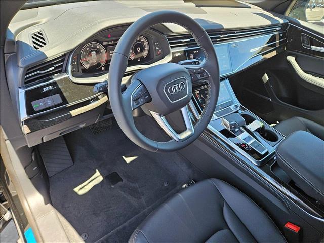 new 2025 Audi Q8 car, priced at $83,235