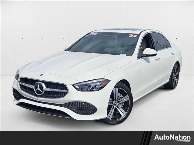 used 2024 Mercedes-Benz C-Class car, priced at $38,099