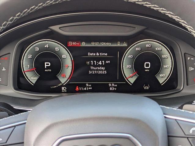 new 2025 Audi Q8 car, priced at $83,325