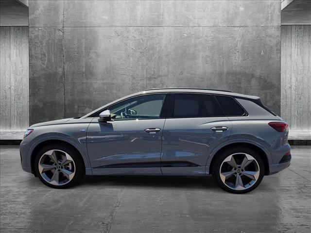 new 2025 Audi Q4 e-tron car, priced at $51,485