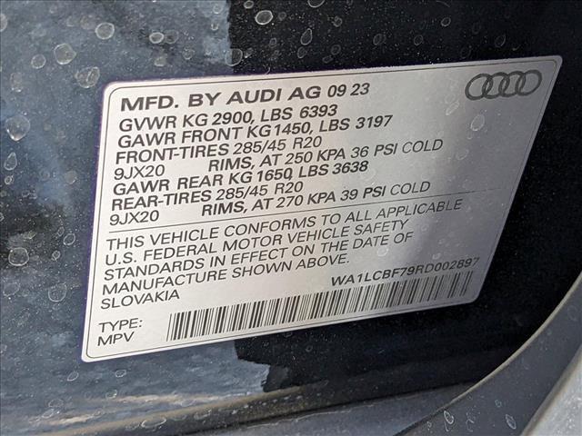 new 2024 Audi Q7 car, priced at $70,425