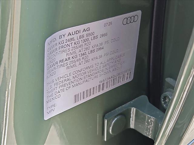 new 2025 Audi Q5 car, priced at $61,240