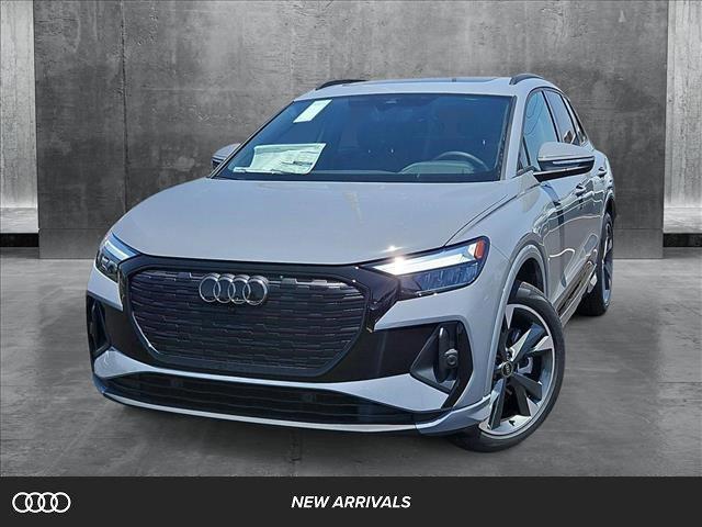 new 2025 Audi Q4 e-tron car, priced at $59,355