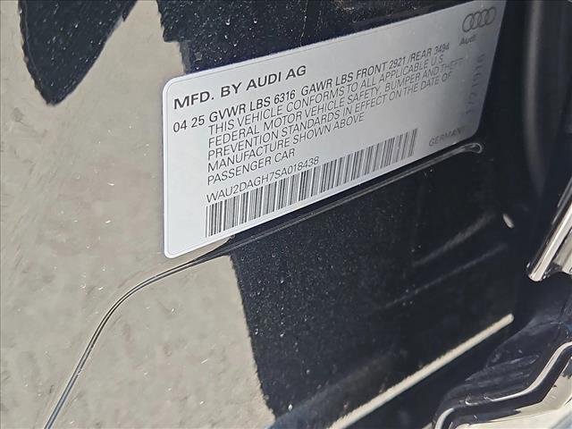 new 2025 Audi A6 e-tron car, priced at $75,135