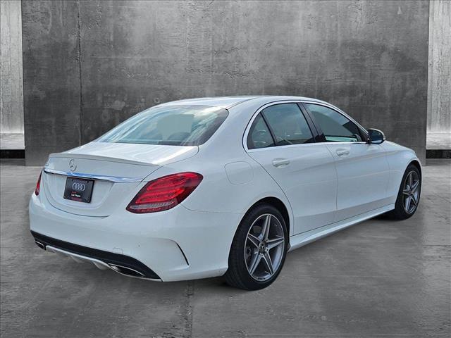 used 2018 Mercedes-Benz C-Class car, priced at $19,000