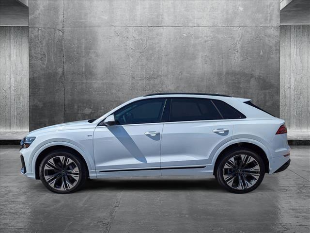 new 2025 Audi Q8 car, priced at $83,235