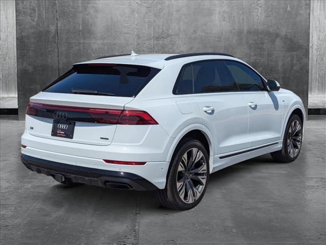 new 2025 Audi Q8 car, priced at $83,235