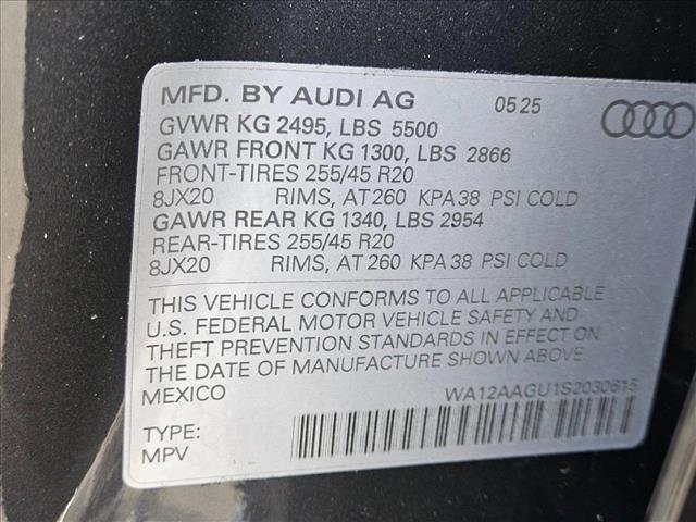 new 2025 Audi Q5 car, priced at $60,635