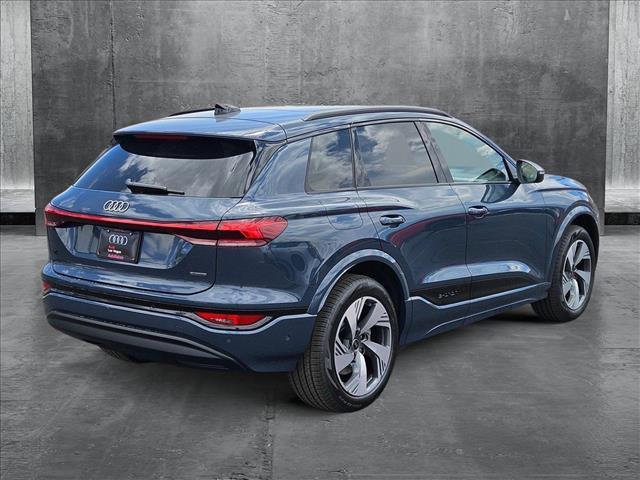 new 2025 Audi Q6 e-tron car, priced at $75,085