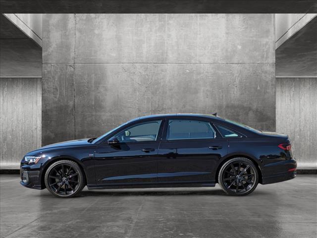 new 2024 Audi A8 car, priced at $102,495