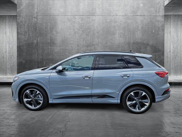 new 2025 Audi Q4 e-tron car, priced at $60,855