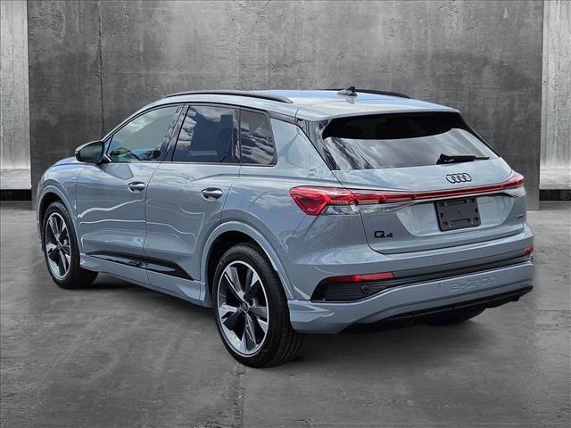 new 2025 Audi Q4 e-tron car, priced at $60,855