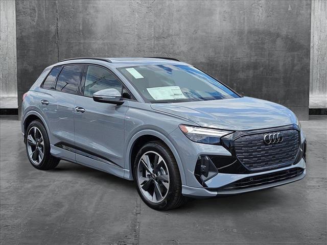 new 2025 Audi Q4 e-tron car, priced at $60,855