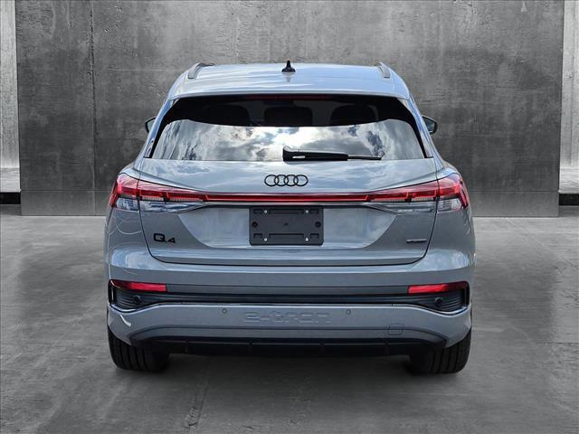 new 2025 Audi Q4 e-tron car, priced at $60,855