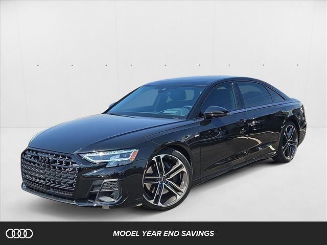 new 2025 Audi A8 car, priced at $91,999