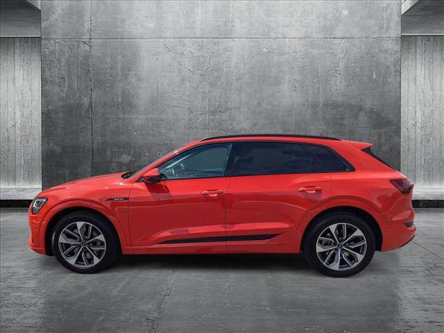 used 2021 Audi e-tron car, priced at $25,495