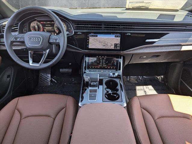 new 2025 Audi Q8 car, priced at $83,235