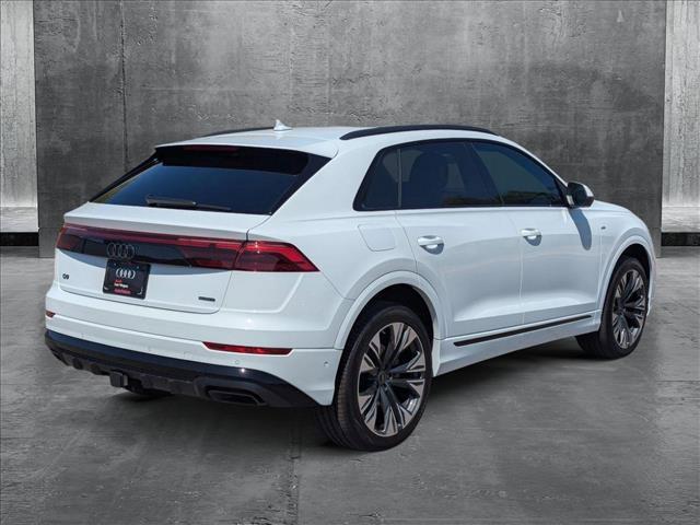 new 2025 Audi Q8 car, priced at $83,235
