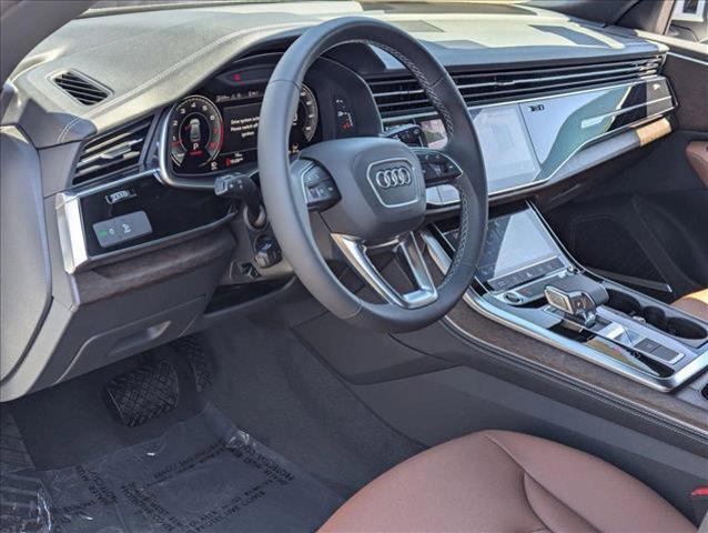 new 2025 Audi Q8 car, priced at $83,235