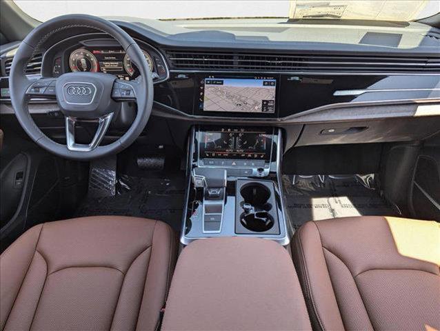 new 2025 Audi Q8 car, priced at $83,235