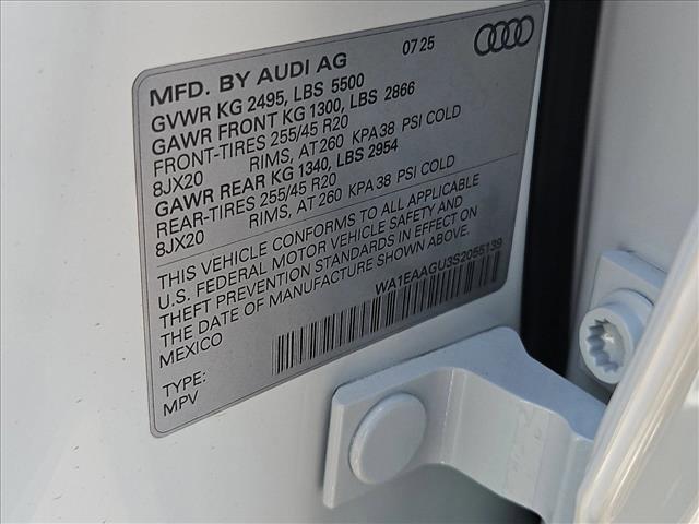 new 2025 Audi Q5 Sportback car, priced at $63,015