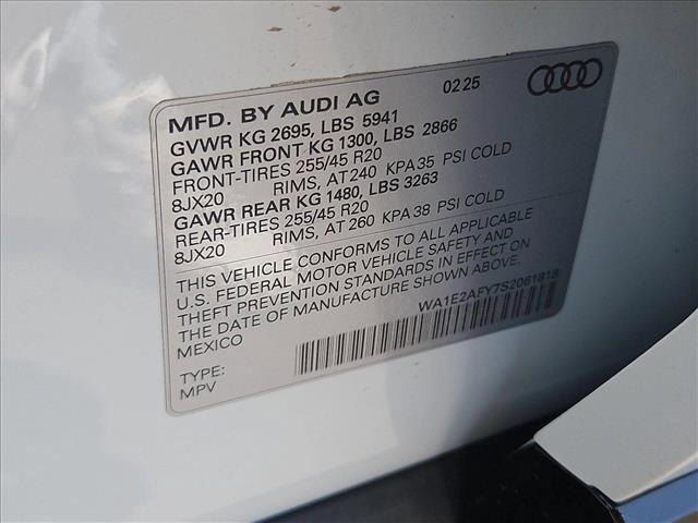 new 2025 Audi Q5 car, priced at $68,435