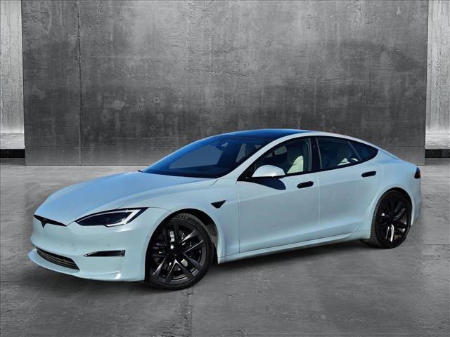 used 2022 Tesla Model S car, priced at $58,755