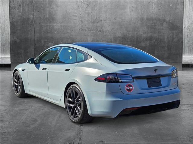 used 2022 Tesla Model S car, priced at $58,755