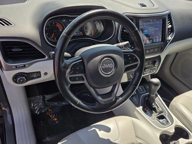 used 2021 Jeep Cherokee car, priced at $19,499