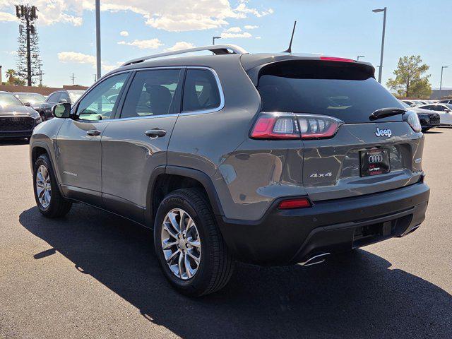 used 2021 Jeep Cherokee car, priced at $19,499